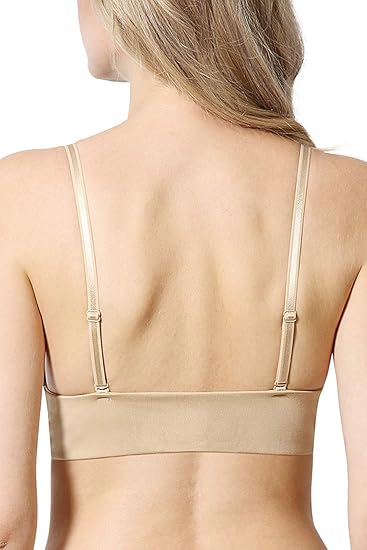 Van Heusen Women’s Cotton Live-In Bra – Padded, Wireless, Full Coverage with Anti-Bacterial Fabric & No-Slip Plush Straps